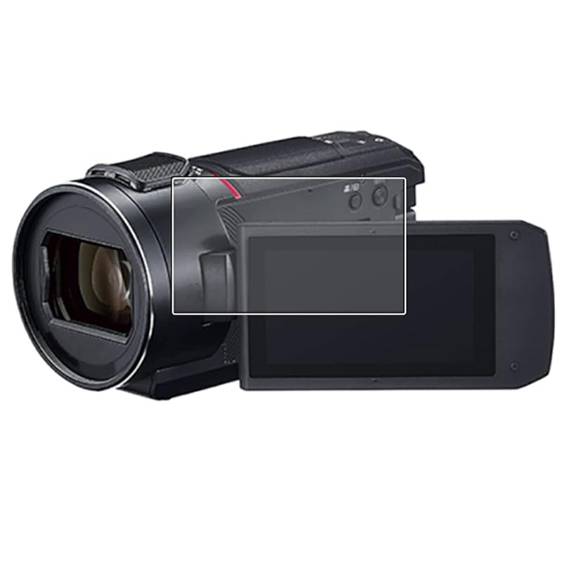 [Комплект из 2 шт.] ClearView Panasonic [Высокоэффективная антибликовая] защитная пленка для ЖК-дисплея HC-VX2MS Высокоэффективная антибликовая пленка (гладкий; плавный